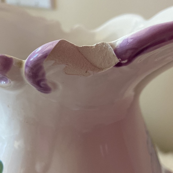 Made in Italy! Pitcher and basin set! - Picture 3 of 6